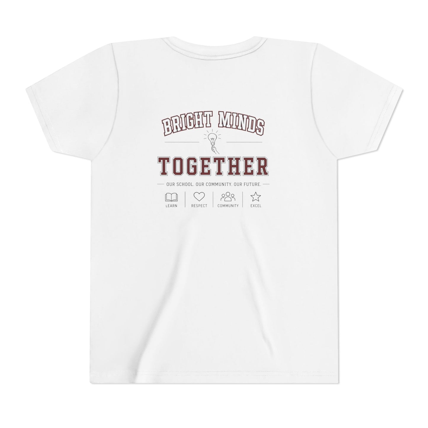 Youth Tee — Bright Acres Learning Academy “Bright Minds Together” School Shirt