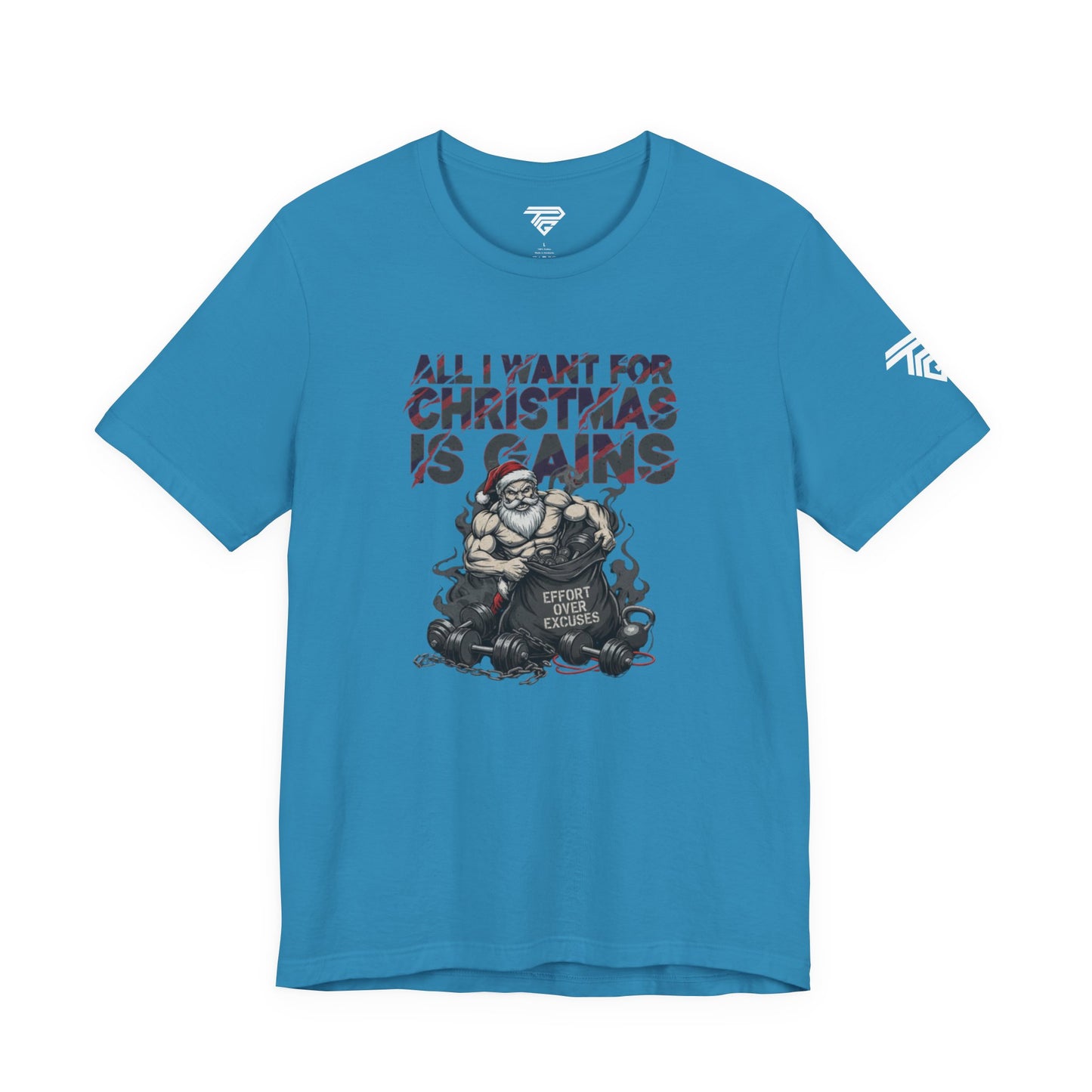 All I Want for Christmas Is Gains - Gym Tee