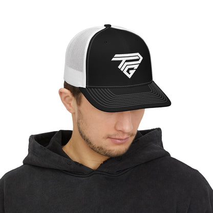 TPG Sports Geometric Logo Trucker Cap