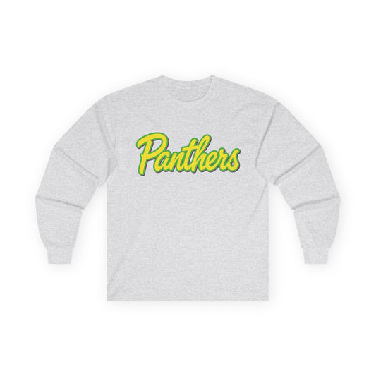 LMYFC Panthers Retro Script Long Sleeve Tee
