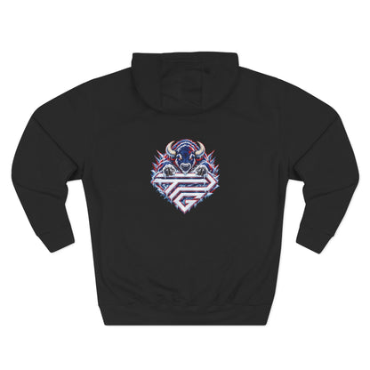 Blue Thunder 17 Football Hoodie