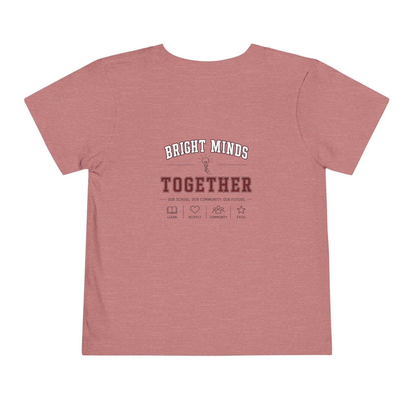 Toddler Tee — Bright Acres Learning Academy "Bright Minds Together" Preschool Shirt