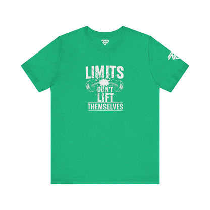 Gym Motivation T-Shirt – “Limits Don’t Lift Themselves” Fitness Tee