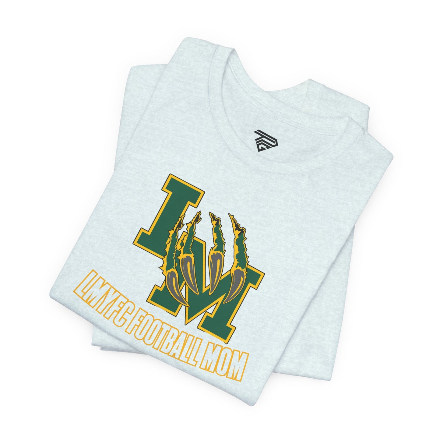 LMYFC Distressed Claw Graphic Shirt Football Mom Tee
