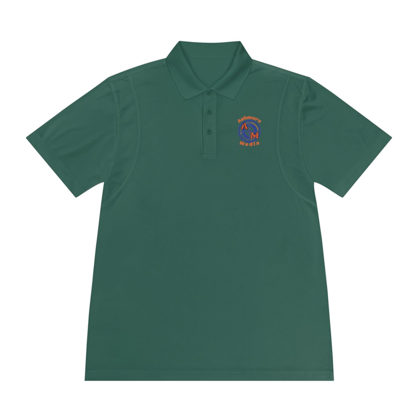 Ashmore's Media Logo Men's Sport Polo Shirt