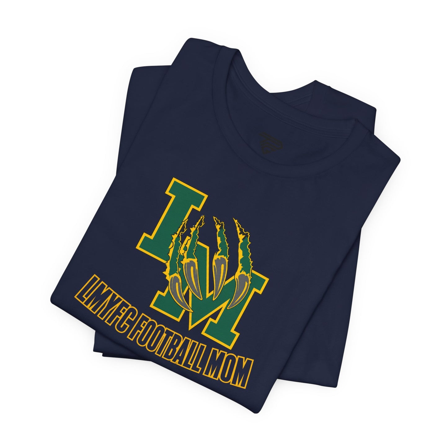 LMYFC Distressed Claw Graphic Shirt Football Mom Tee