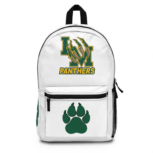 Panthers Paw Logo Backpack School Spirit Bookbag