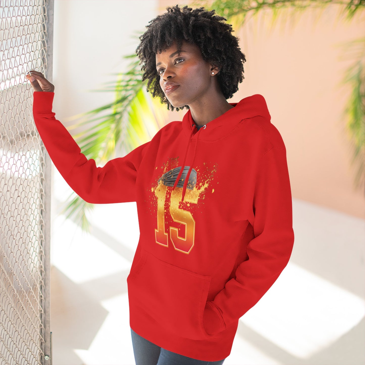 #15 Football Hoodie