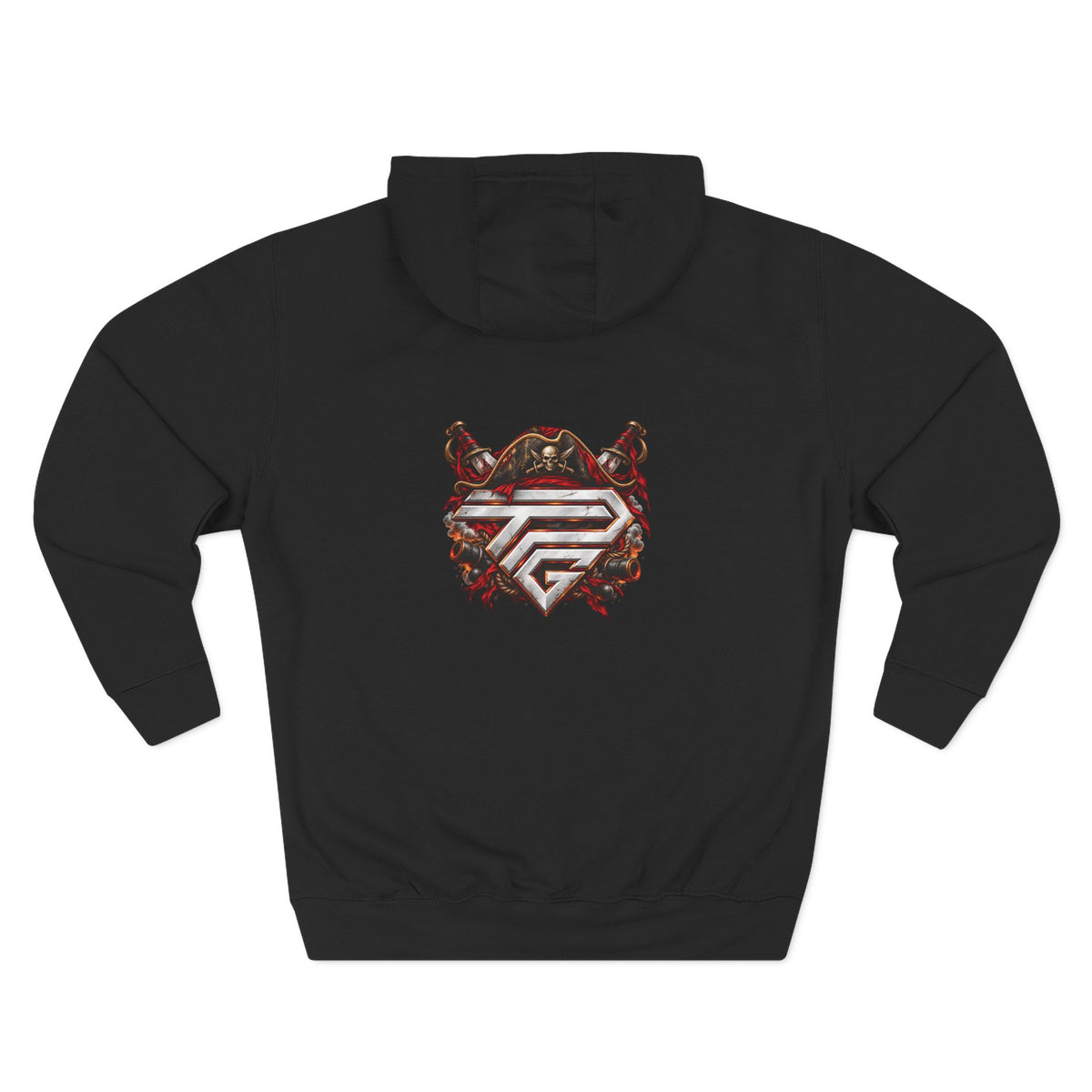 Scarlet Corsair 6 Football Hoodie