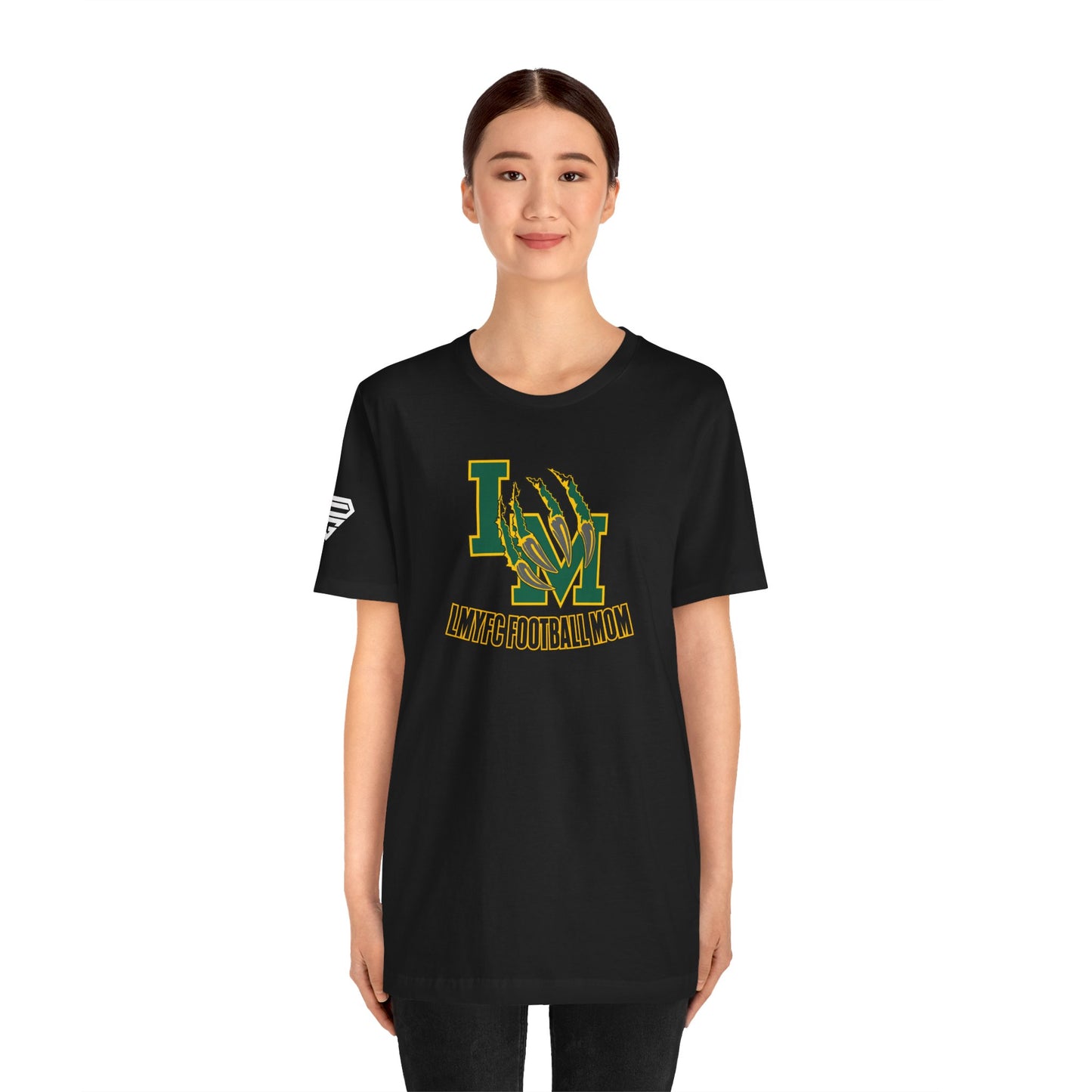 LMYFC Distressed Claw Graphic Shirt Football Mom Tee