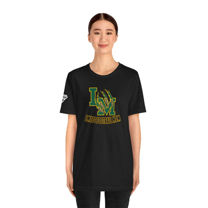 LMYFC Distressed Claw Graphic Shirt Football Mom Tee