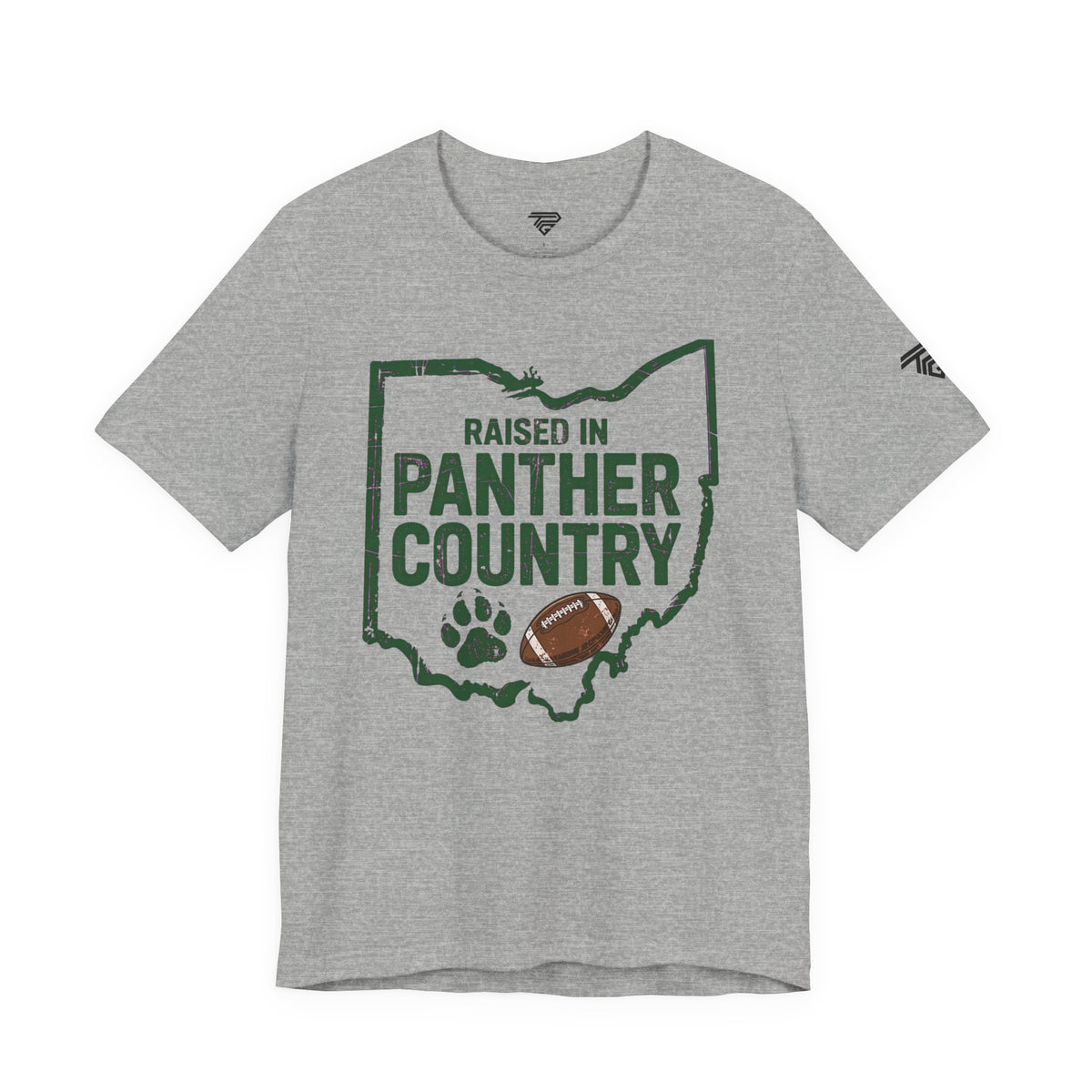 LMYFC Raised in Panther Country T-Shirt