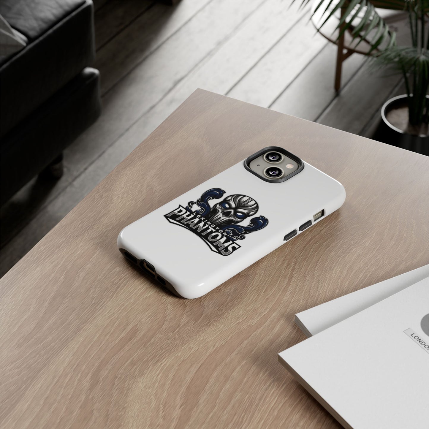 Phantoms Skull Football Phone Case — Lexington Phantoms Tough Cases