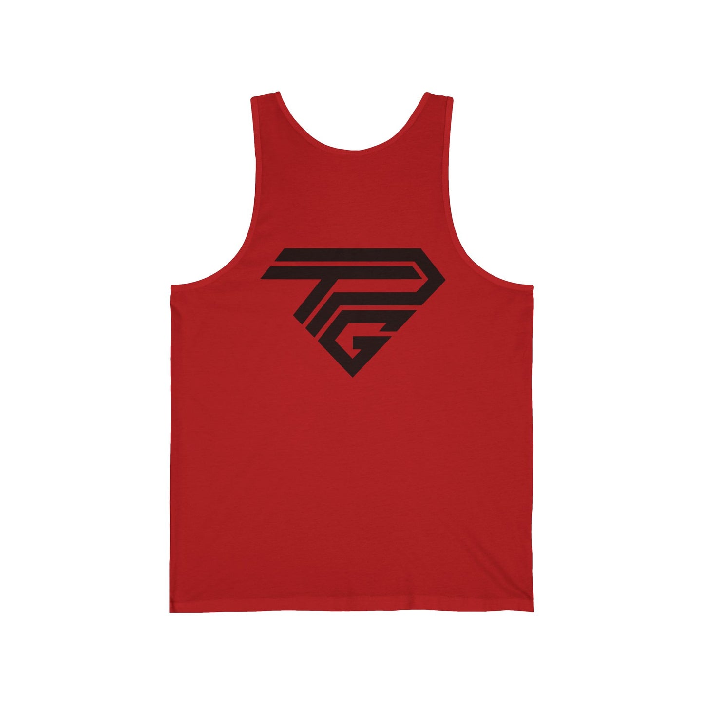 TPG Sports Unisex Modern Jersey Style Tank Top