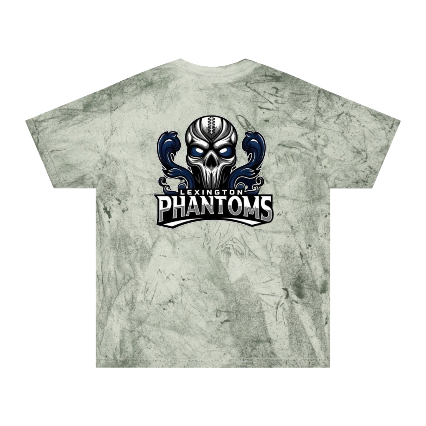 Phantoms Skull Tie-Dye T-Shirt