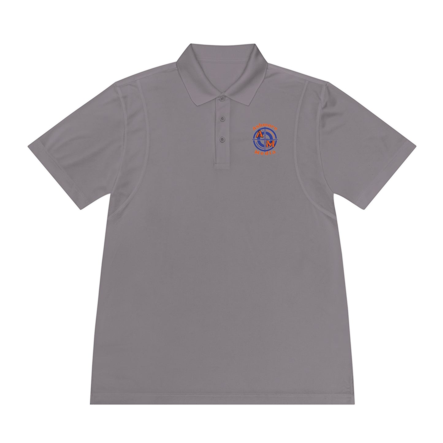 Ashmore's Media Logo Men's Sport Polo Shirt