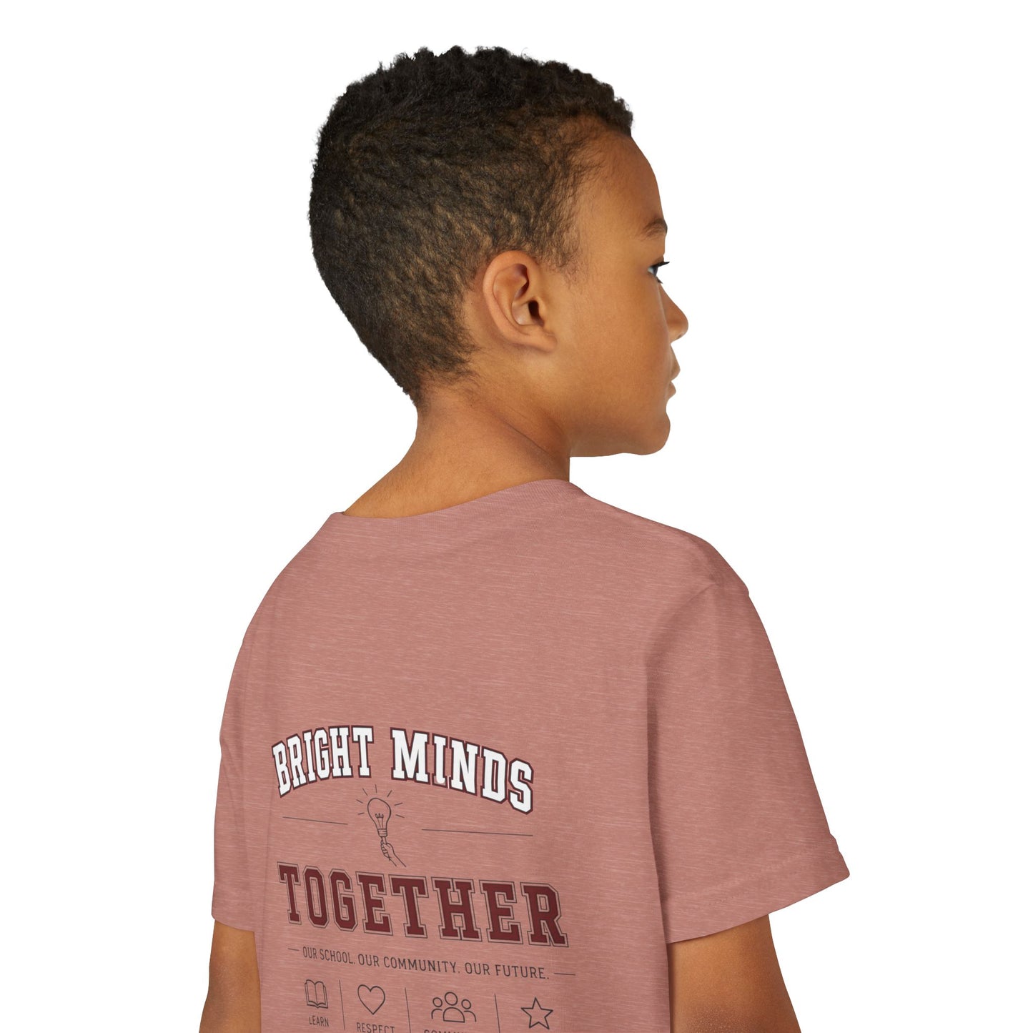 Youth Tee — Bright Acres Learning Academy “Bright Minds Together” School Shirt