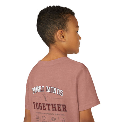 Youth Tee — Bright Acres Learning Academy “Bright Minds Together” School Shirt