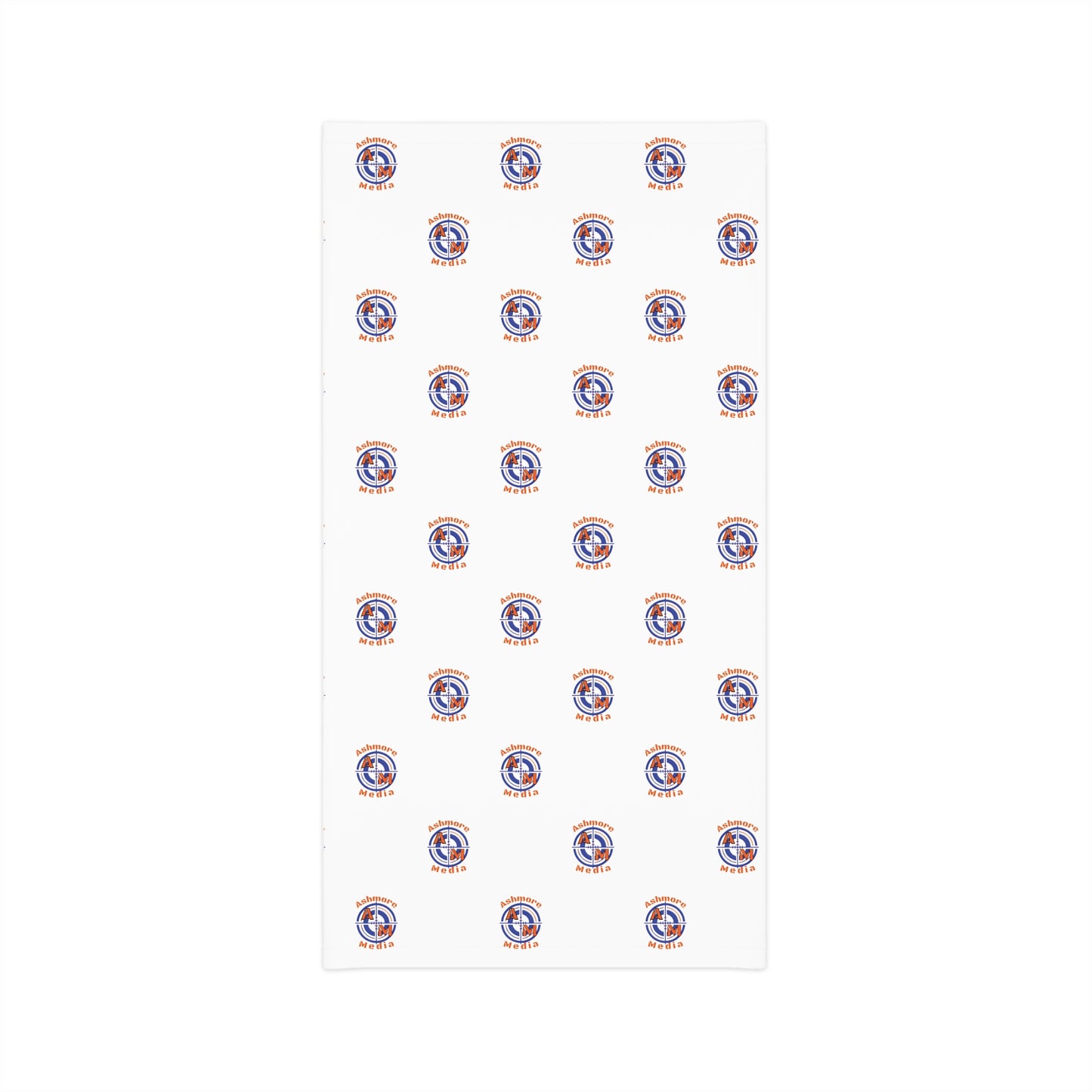 Ashmore Media White Logo Neck Gaiter