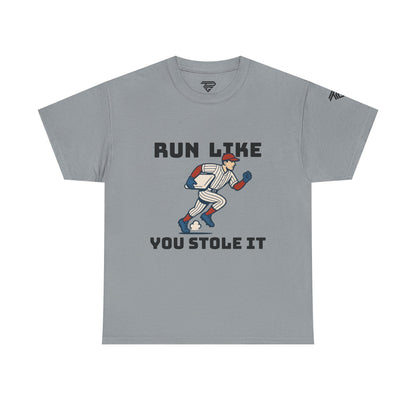 Run Like You Stole It  - Unisex Cotton T-Shirt