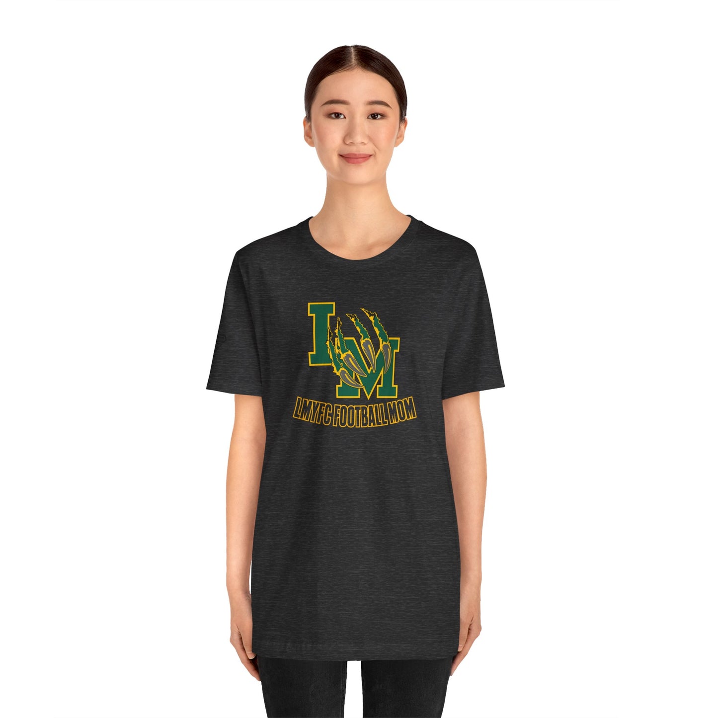 LMYFC Distressed Claw Graphic Shirt Football Mom Tee