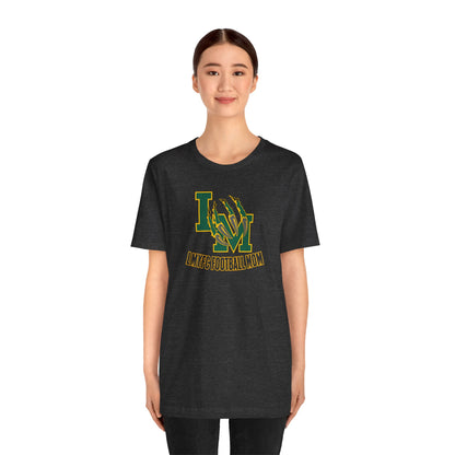 LMYFC Distressed Claw Graphic Shirt Football Mom Tee