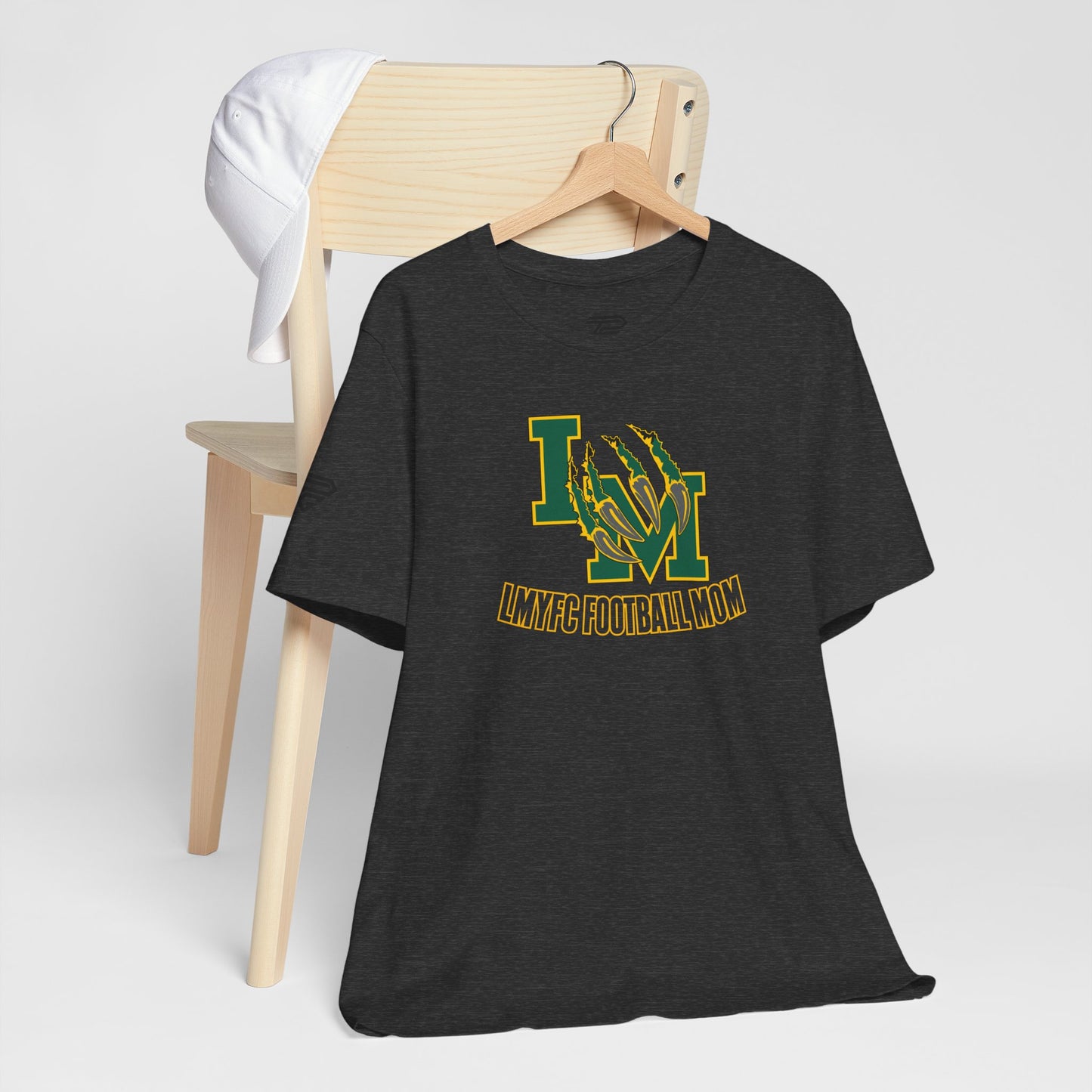 LMYFC Distressed Claw Graphic Shirt Football Mom Tee