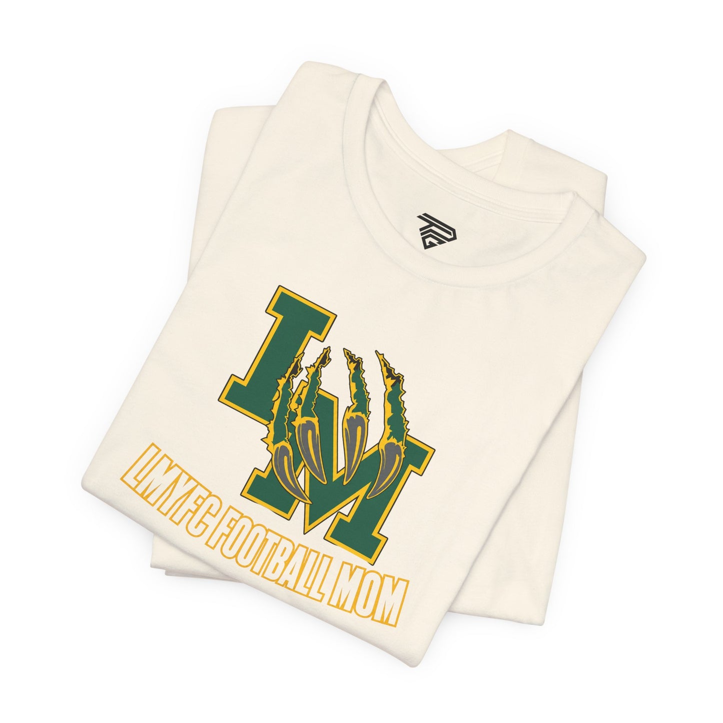 LMYFC Distressed Claw Graphic Shirt Football Mom Tee