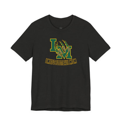 LMYFC Distressed Claw Graphic Shirt Football Mom Tee