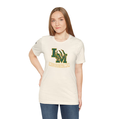 LMYFC Distressed Claw Graphic Shirt Football Mom Tee