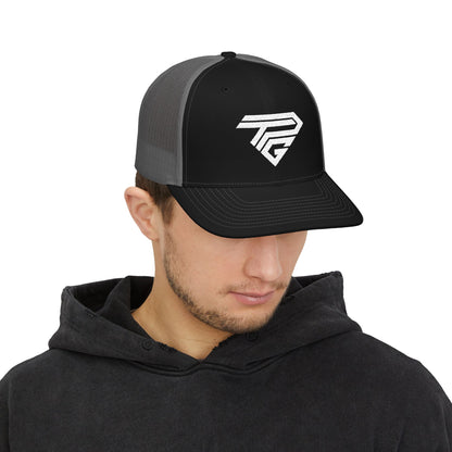 TPG Sports Geometric Logo Trucker Cap