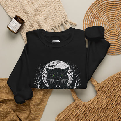 Little Miami Midnight Panther Halloween Crewneck
