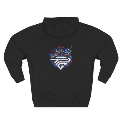 Blue Sentinel 1 Football Hoodie