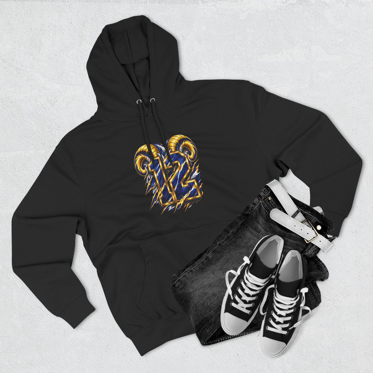 Golden Horn 12 Football Hoodie