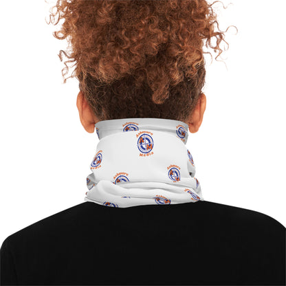 Ashmore Media White Logo Neck Gaiter