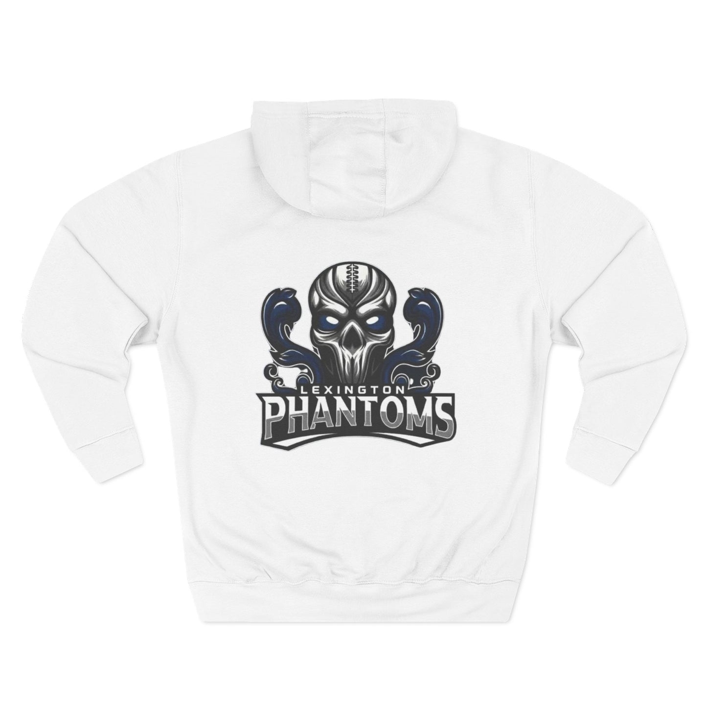 Lexington Phantoms Pullover Hoodie (Logo on Back) Fleece Hoodie