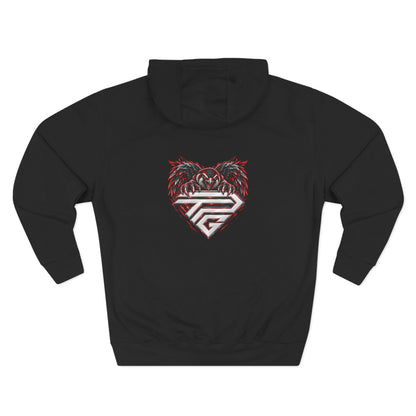 Scarlet Wing 7 Football Hoodie