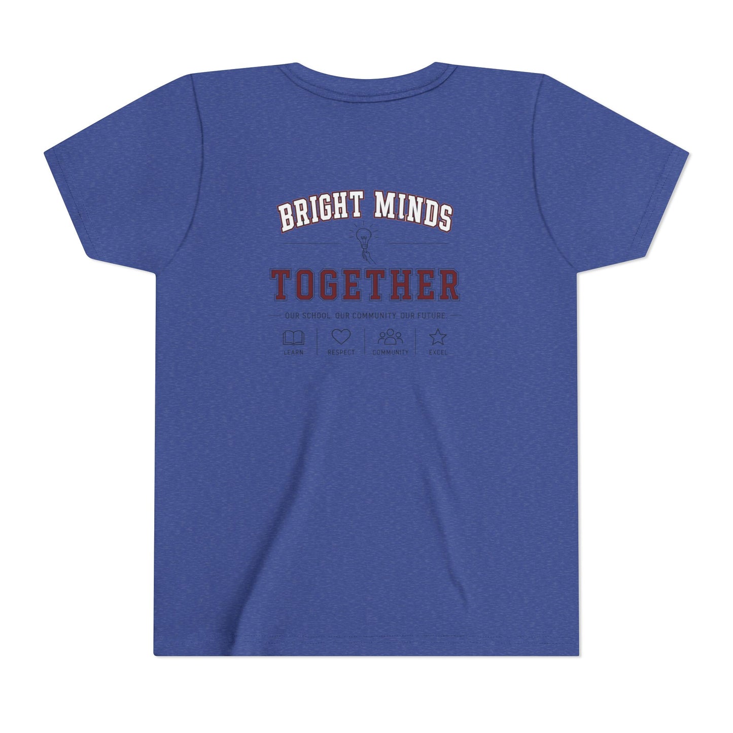 Youth Tee — Bright Acres Learning Academy “Bright Minds Together” School Shirt