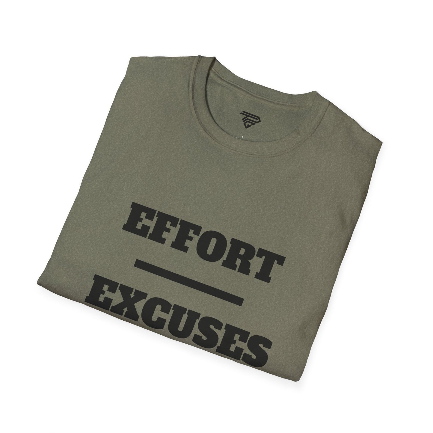 Motivational Unisex T-Shirt - 'Effort = Excuses'