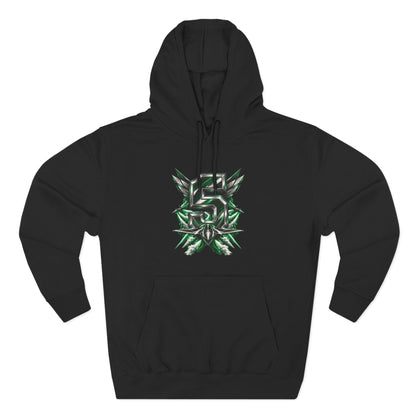 Emerald Flight 5 Football Hoodie