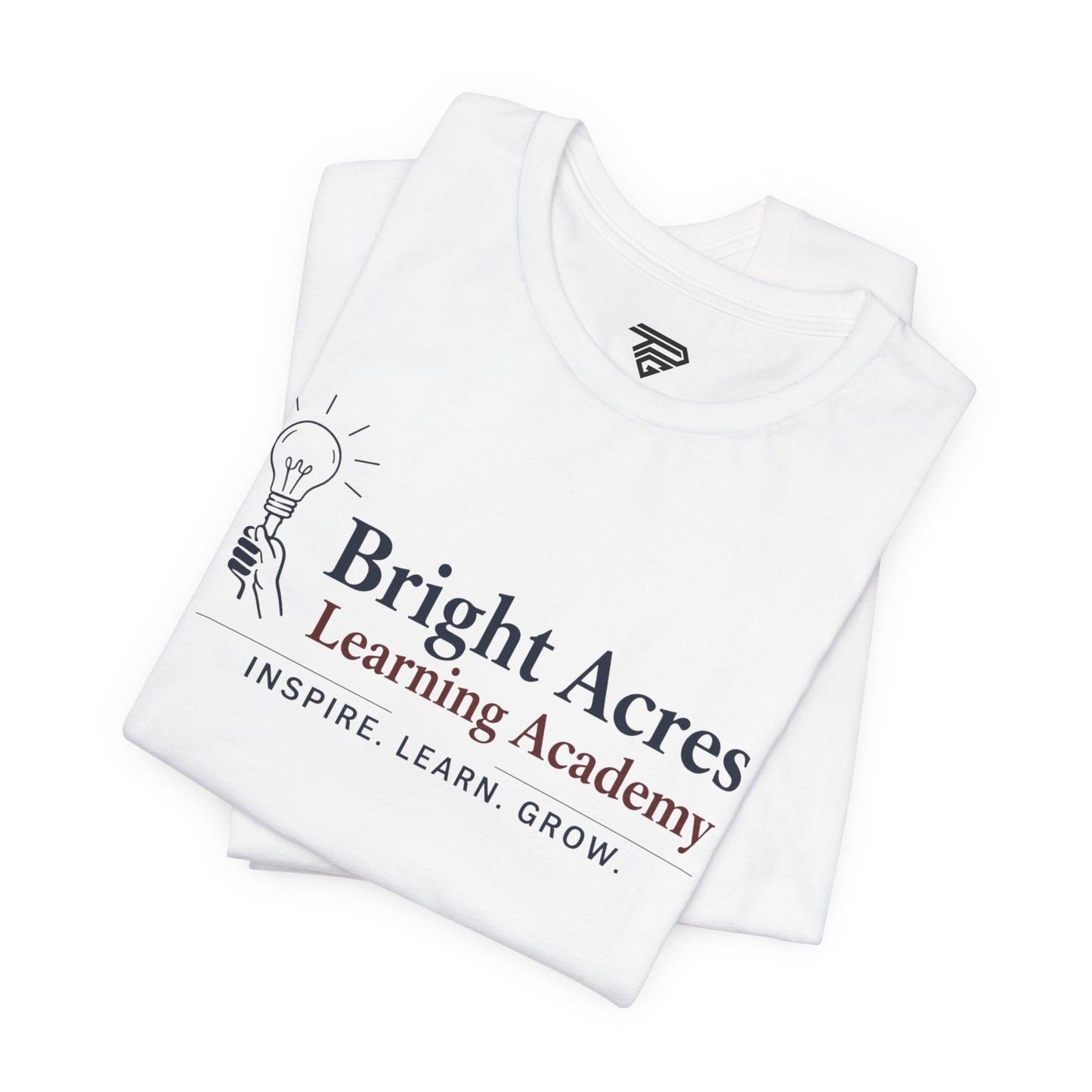 Bright Acres Learning Academy Tee — "Bright Minds Together" School Shirt