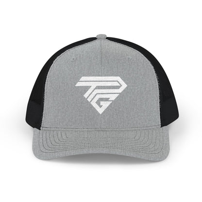 TPG Sports Geometric Logo Trucker Cap