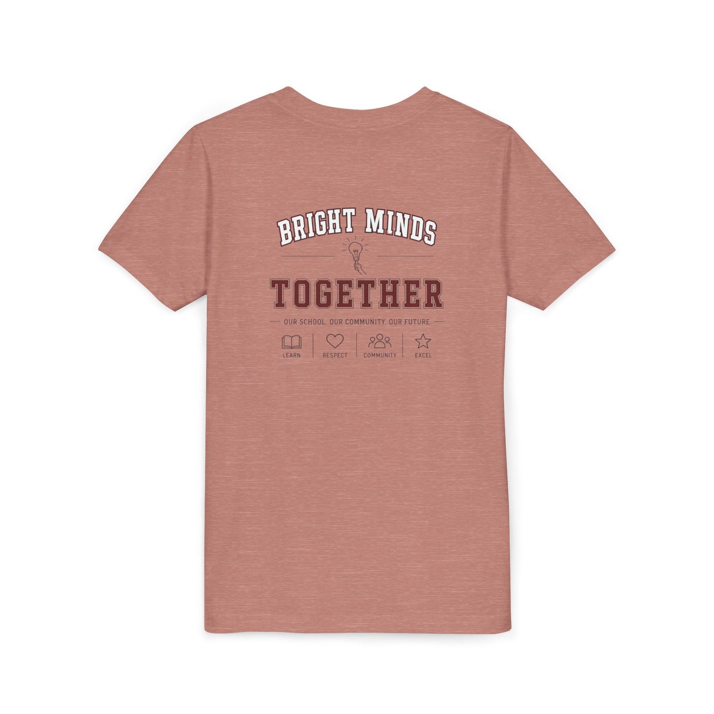Youth Tee — Bright Acres Learning Academy “Bright Minds Together” School Shirt
