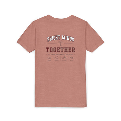 Youth Tee — Bright Acres Learning Academy “Bright Minds Together” School Shirt