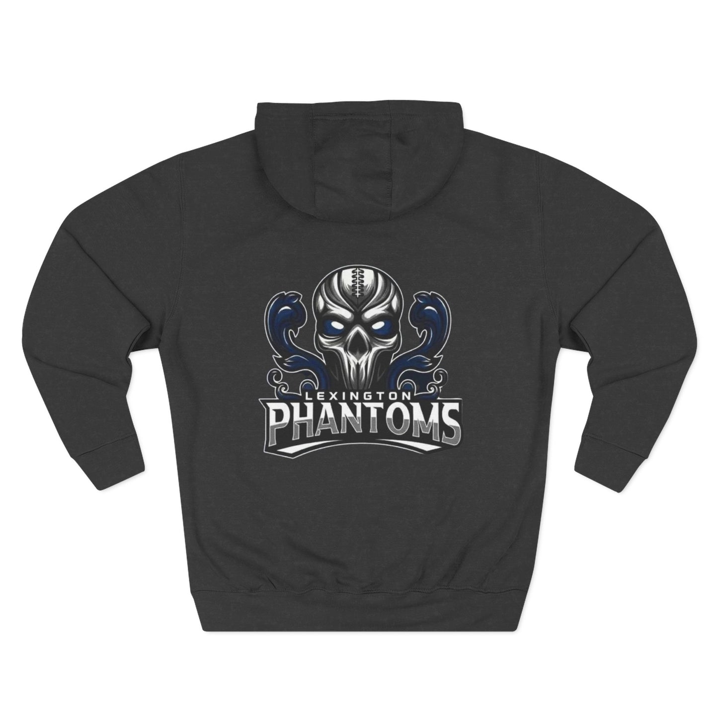 Lexington Phantoms Pullover Hoodie (Logo on Back) Fleece Hoodie