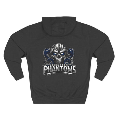 Lexington Phantoms Pullover Hoodie (Logo on Back) Fleece Hoodie