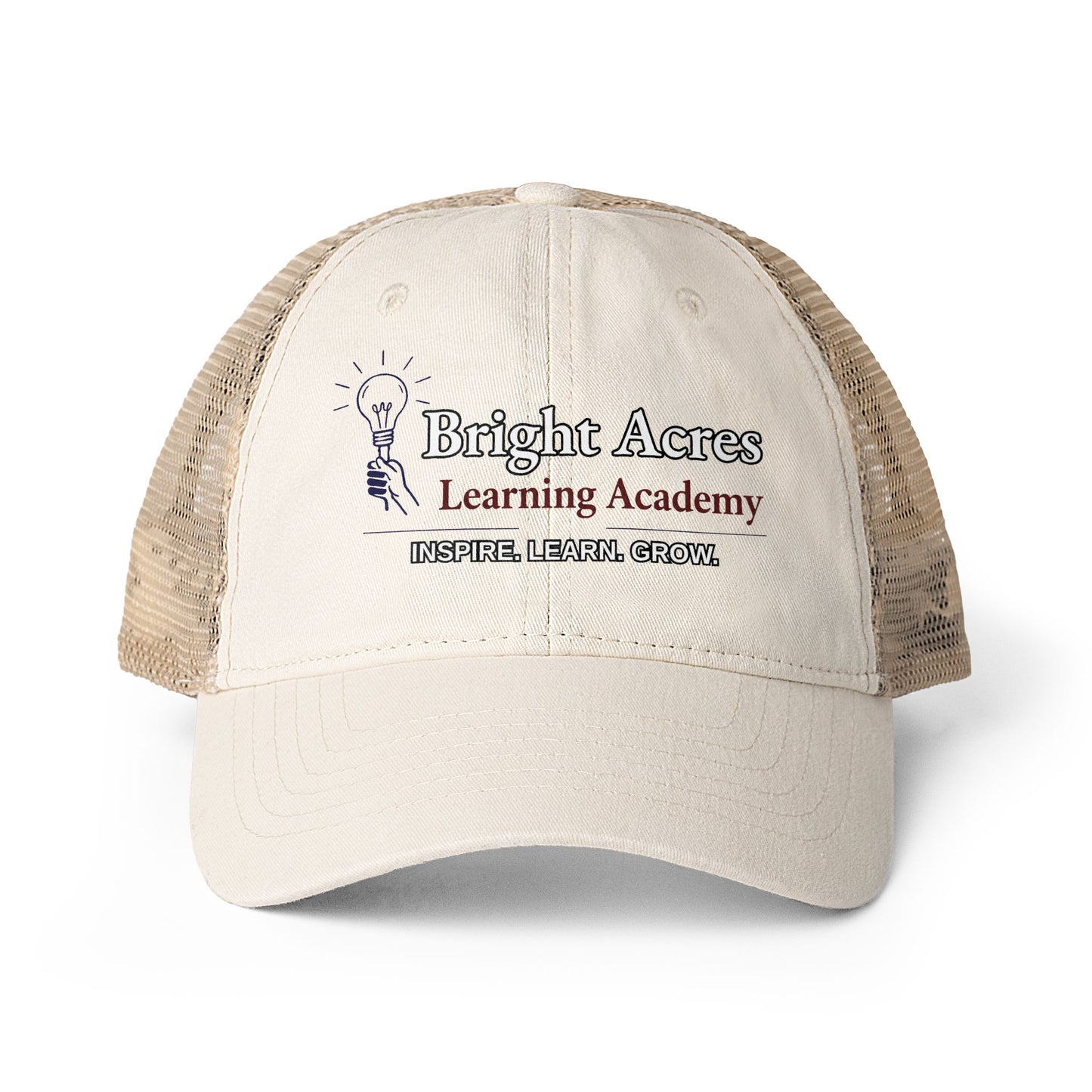 Bright Acres Women's Washed Mesh-Back Cap