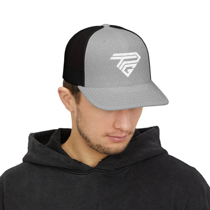 TPG Sports Geometric Logo Trucker Cap