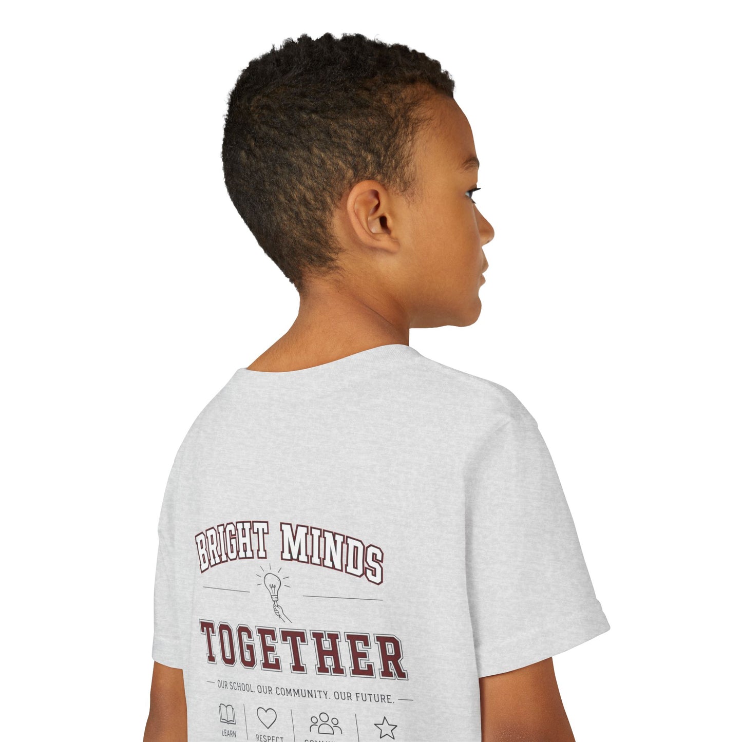 Youth Tee — Bright Acres Learning Academy “Bright Minds Together” School Shirt