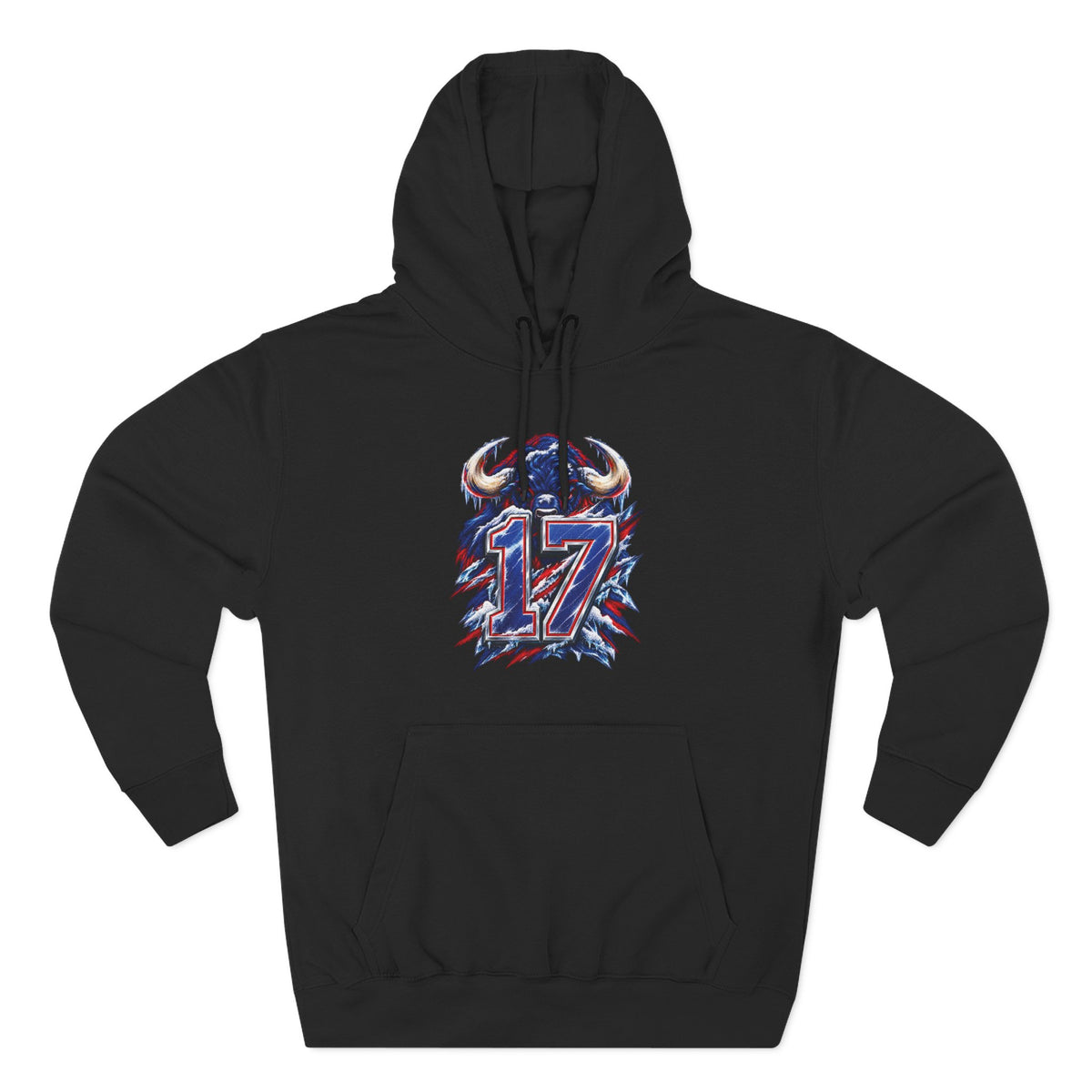 Blue Thunder 17 Football Hoodie